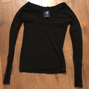 American Eagle black sweater